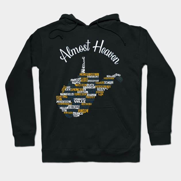 Almost Heaven Hoodie by implexity